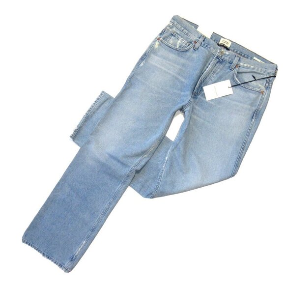 NWT Citizens of Humanity Daphne in Nuance High Rise Stovepipe Jeans 31 $258